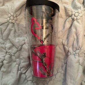 Pink and Black Tumbler